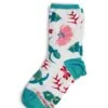 Hawaiian Whimsy - Graphic Cotton Crew Socks