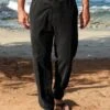 Black Canton Pants