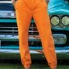 Apricot Dyed Canton Pants