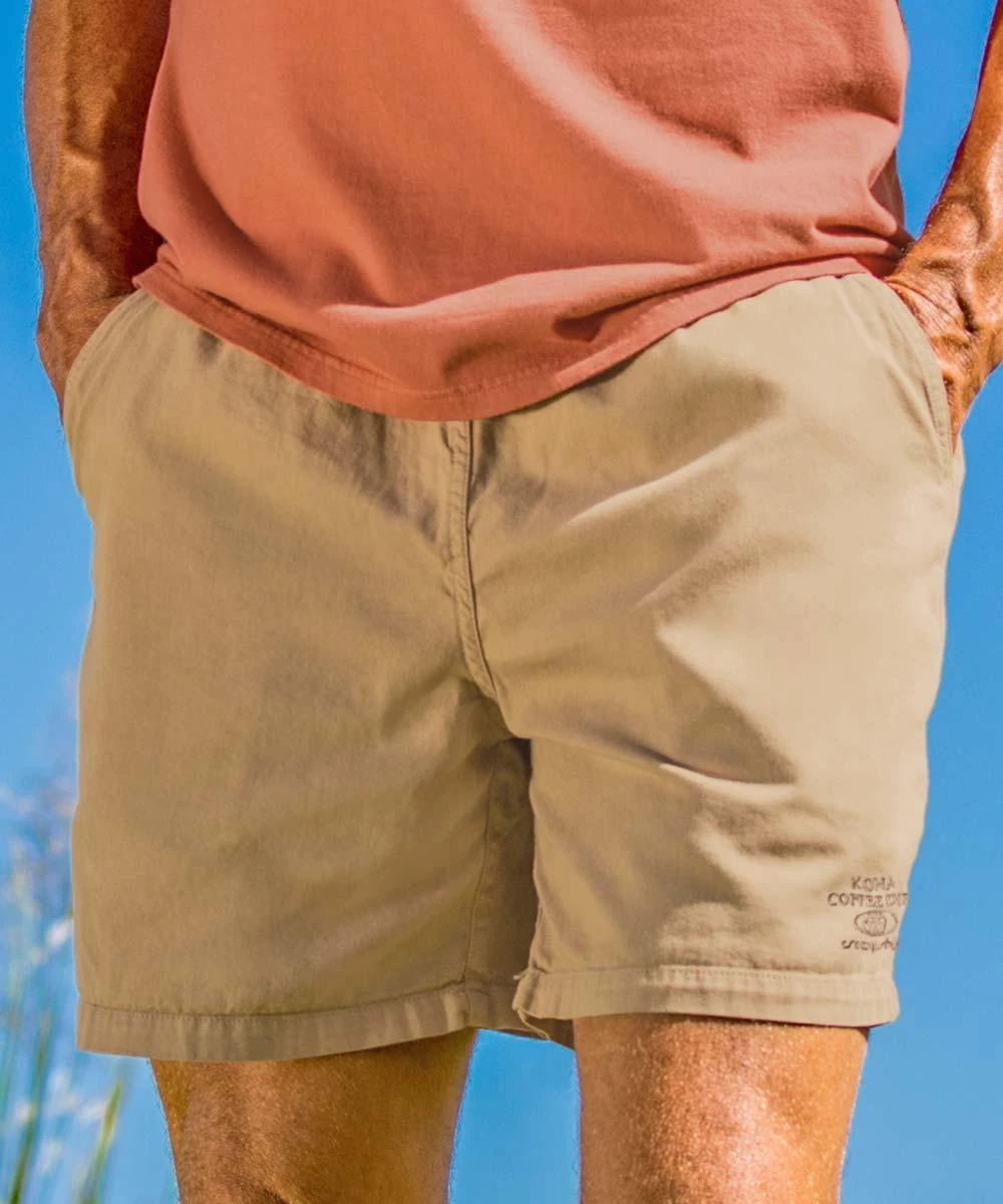 Kona Coffee Dyed Crazyshorts® Twill Shorts 1 Kona Coffee Dyed Crazyshorts® Twill Shorts