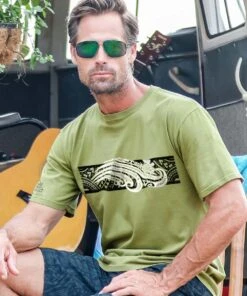 Hawaiiloa Current - Hemp Dyed Short Sleeve Crewneck T-Shirt