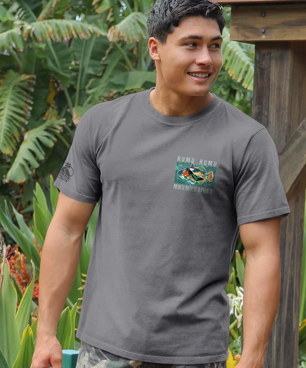 Humu Painterly - Crater Dyed® Short Sleeve Crewneck T-Shirt 2 Humu Painterly - Crater Dyed® Short Sleeve Crewneck T-Shirt - Image 2