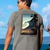 Tropical Big Wave - Crater Dyed® Short Sleeve Crewneck T-Shirt