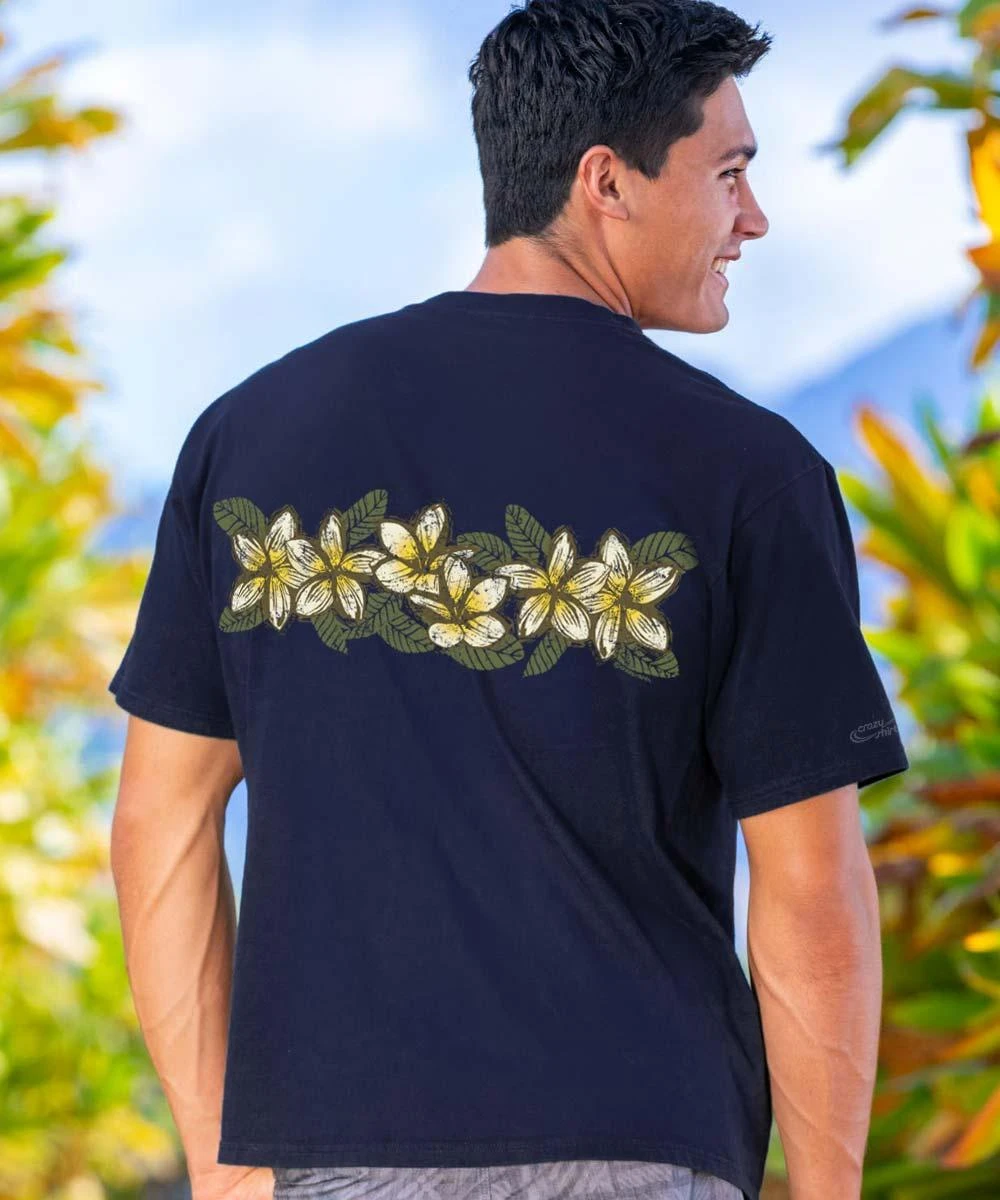 Woodcut Band - Navy Short Sleeve Crewneck T-Shirt 2 Woodcut Band - Navy Short Sleeve Crewneck T-Shirt - Image 2