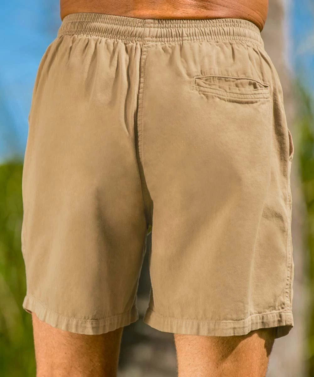 Kona Coffee Dyed Crazyshorts® Twill Shorts 2 Kona Coffee Dyed Crazyshorts® Twill Shorts - Image 2