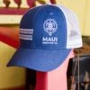 Maui Brewing Co Logo - Blue Heather Trucker Hat