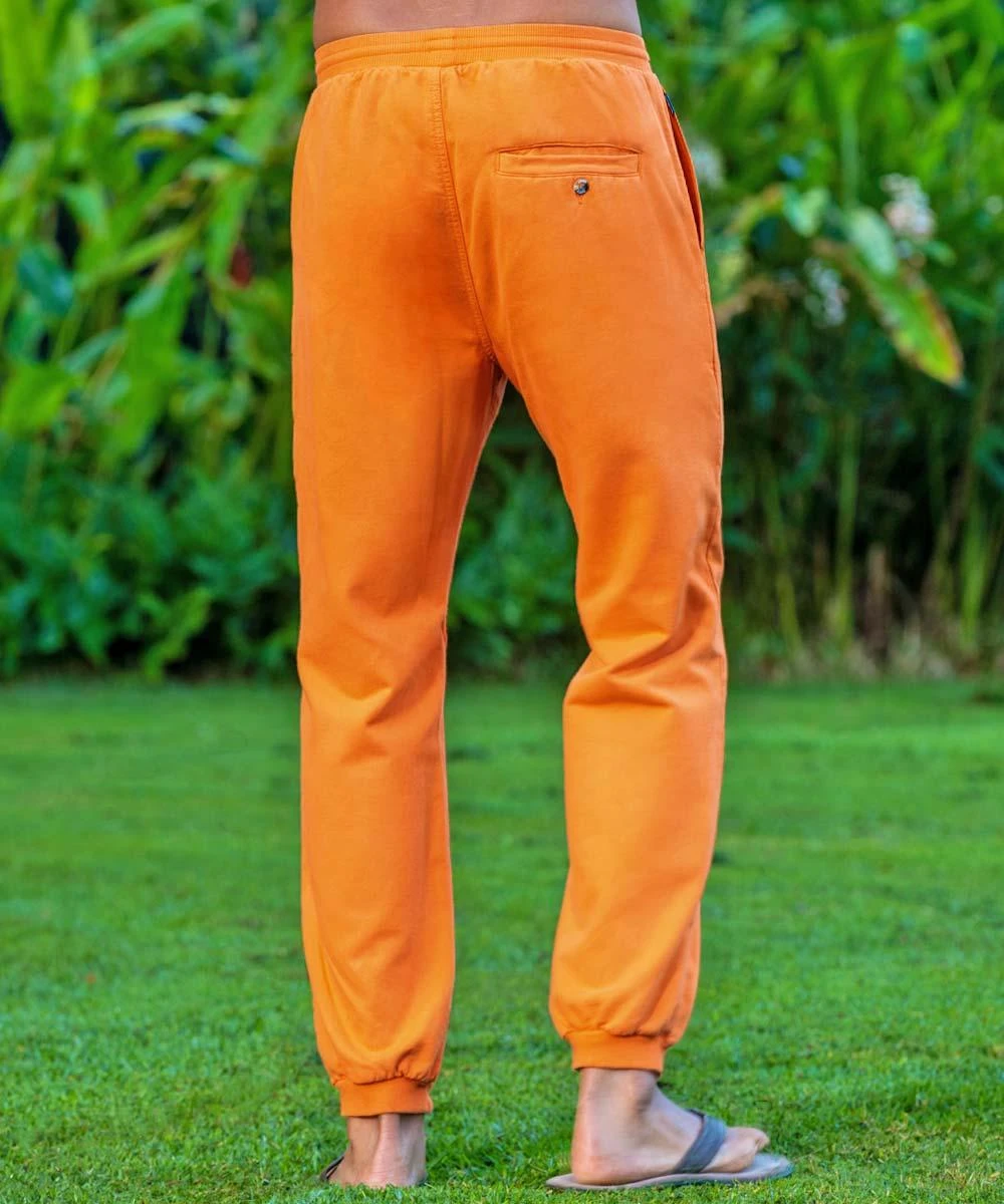 Apricot Dyed Canton Pants 2 Apricot Dyed Canton Pants - Image 2