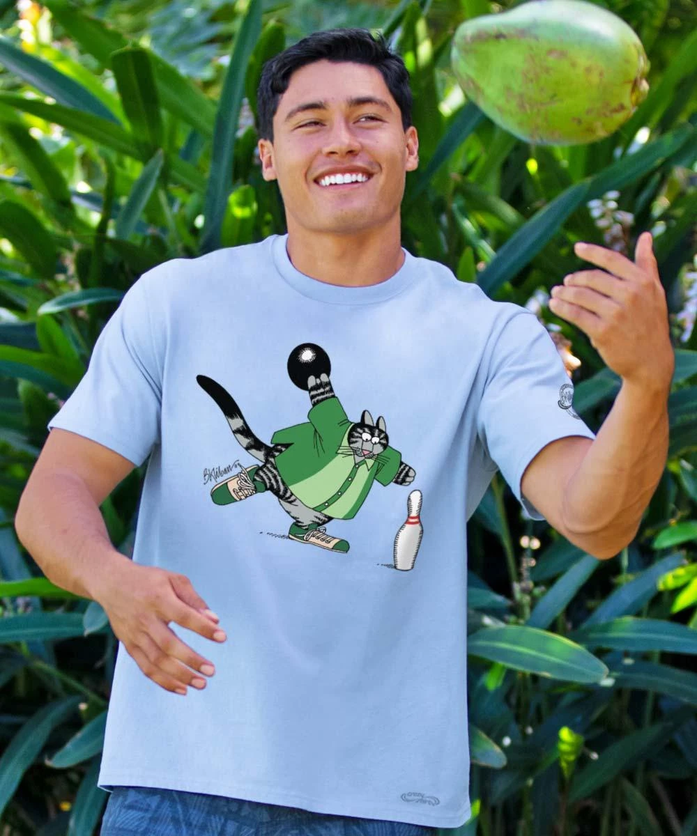 B. Kliban Alley Cat - Steele Short Sleeve Crewneck T-Shirt 1 B. Kliban Alley Cat - Steele Short Sleeve Crewneck T-Shirt