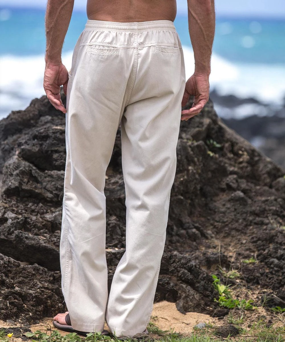 Coconut Dyed Twill Pants 2 Coconut Dyed Twill Pants - Image 2