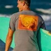 Kokopelli Sun - Crater Dyed® Short Sleeve Crewneck T-Shirt