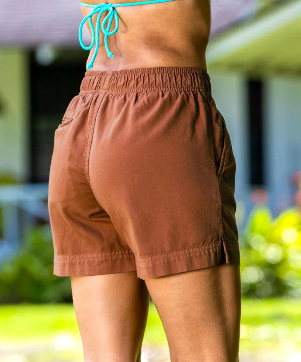 Cinnamon Dyed Shoreline Twill Shorts 2 Cinnamon Dyed Shoreline Twill Shorts - Image 2