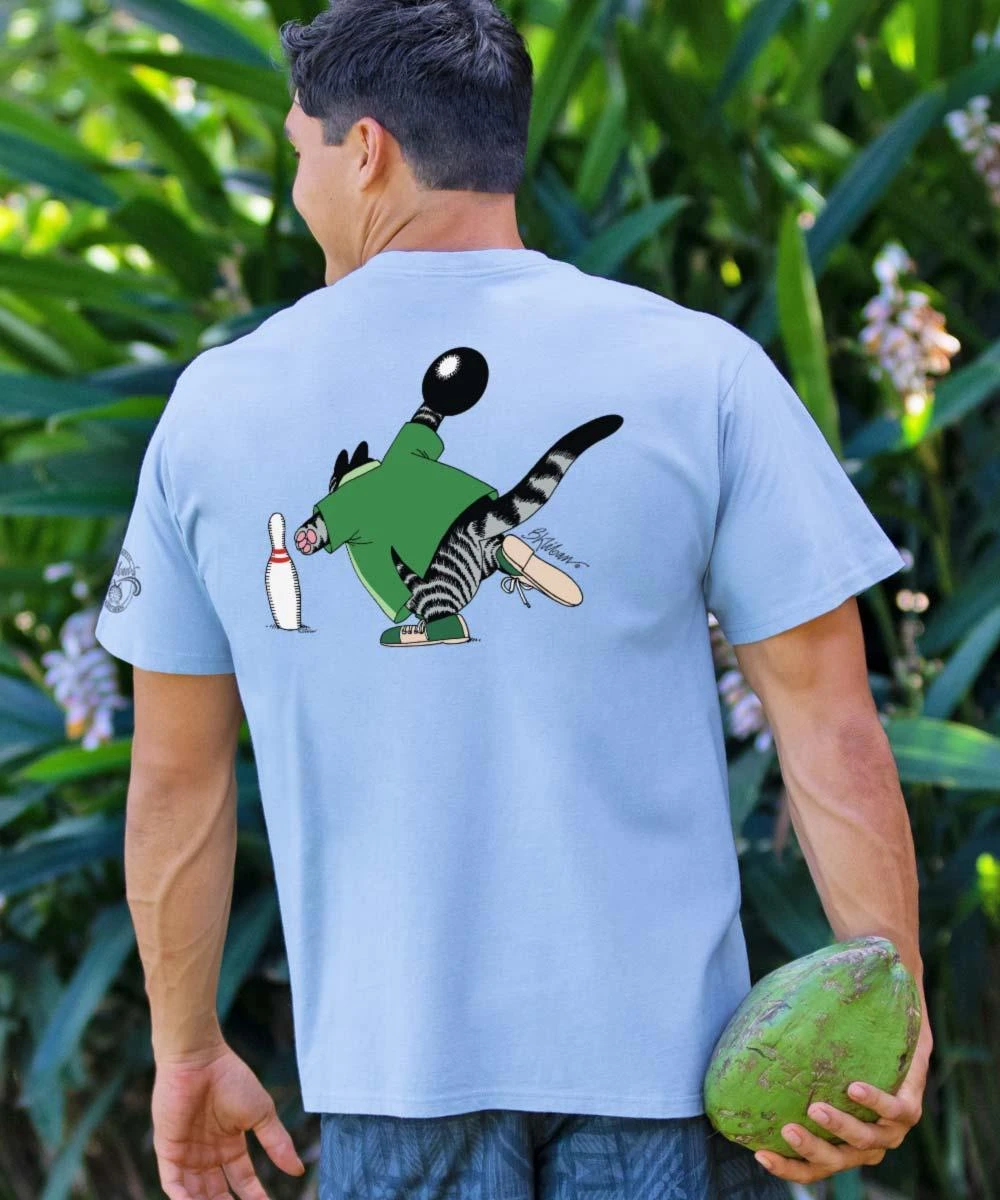 B. Kliban Alley Cat - Steele Short Sleeve Crewneck T-Shirt 2 B. Kliban Alley Cat - Steele Short Sleeve Crewneck T-Shirt - Image 2