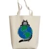 B. Kliban Earth Cat - Natural Weekend Tote