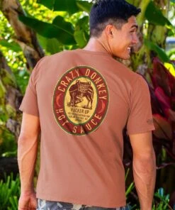 Crazy Donkey - Chile Dyed Short Sleeve Crewneck T-Shirt