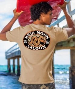 High Noon - Kona Coffee Dyed Short Sleeve Crewneck T-Shirt