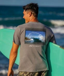 Clark Little Mohawk - Crater Dyed® Short Sleeve Crewneck T-Shirt