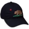 California Flag - Black Twill Hat